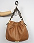Mitzy Hobo, &pound;180, Handbags, Tan, Leather, Front view
